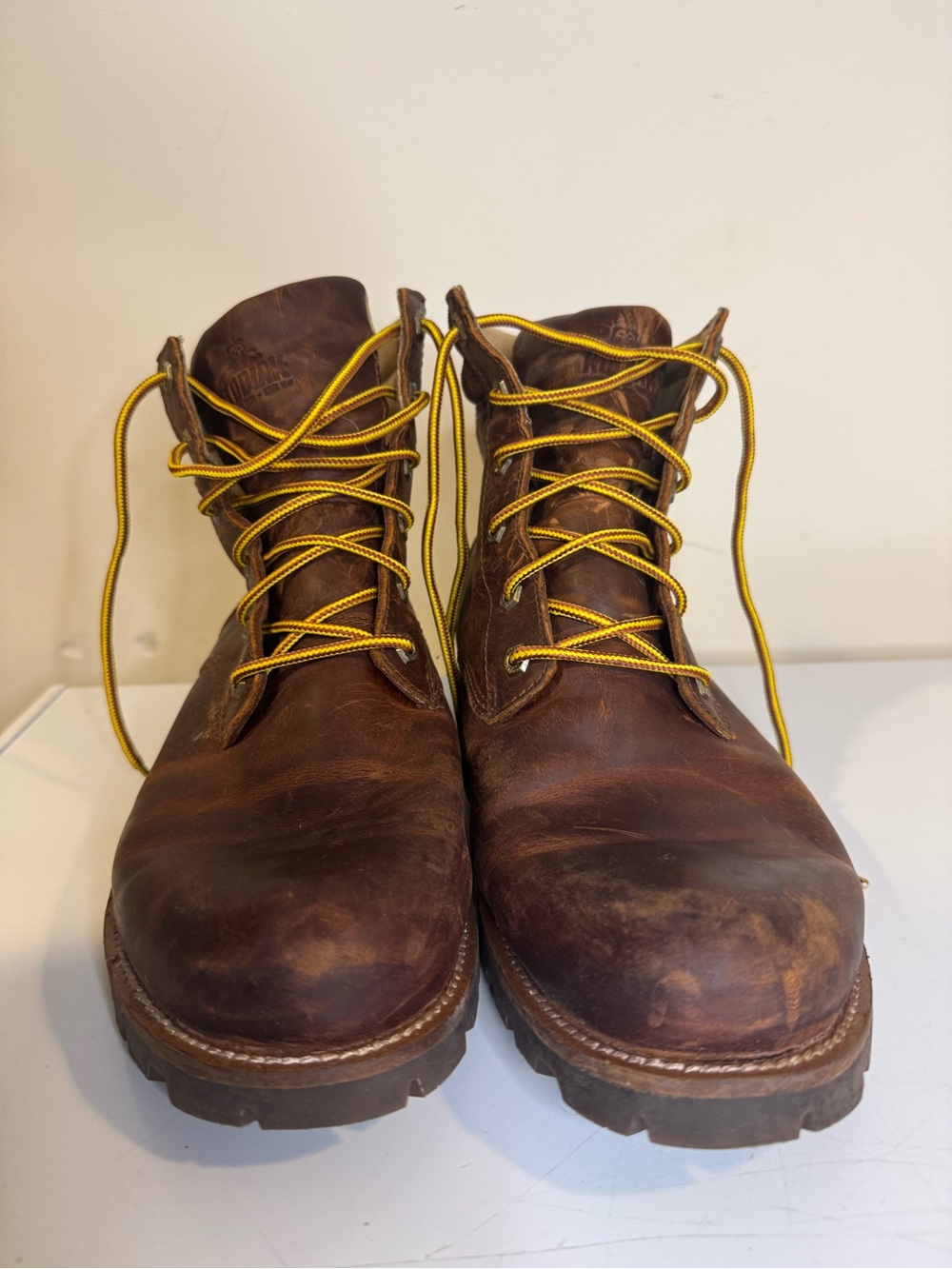 Kodiak Men’s Brown Leather Waterproof Thinsulate Lace Up Boots Men’s 12
